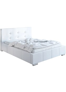 Pikowane łóżko z zagłówkiem 120x200 Keren 3X - 36 kolorów ze sklepu Edinos.pl w kategorii Łóżka i materace - zdjęcie 172202273