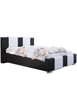 Podwójne łóżko z pojemnikiem 180x200 Lamar 3X - 36 kolorów ze sklepu Edinos.pl w kategorii Łóżka i materace - zdjęcie 172202422