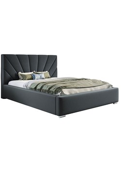 Podwójne łóżko z pojemnikiem 140x200 Rayon 3X - 36 kolorów ze sklepu Edinos.pl w kategorii Łóżka i materace - zdjęcie 172202800
