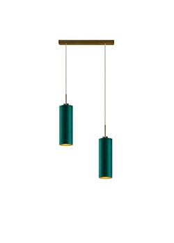 Lampa wisząca regulowana ze złotym stelażem - E9-H99 ze sklepu Edinos.pl w kategorii Lampy wiszące - zdjęcie 172202940