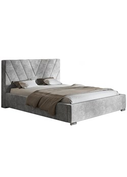 Tapicerowane łóżko z zagłówkiem 120x200 Orina 2X - 36 kolorów ze sklepu Edinos.pl w kategorii Łóżka i materace - zdjęcie 172203034