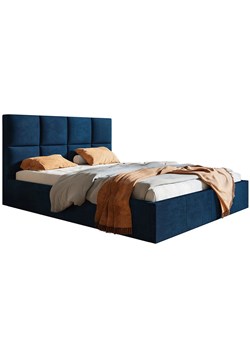 Podwójne łóżko tapicerowane 180x200 Nikos 2X - 36 kolorów ze sklepu Edinos.pl w kategorii Łóżka i materace - zdjęcie 172203443