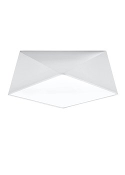 Biały minimalistyczny plafon - EX590-Hexi ze sklepu Edinos.pl w kategorii Lampy sufitowe - zdjęcie 172203920