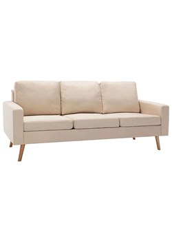 3-osobowa kremowa sofa - Eroa 3Q ze sklepu Edinos.pl w kategorii Sofy i kanapy - zdjęcie 172204081