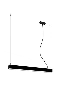 Czarna liniowa lampa wisząca LED 3000 K - EX615-Pini ze sklepu Edinos.pl w kategorii Lampy wiszące - zdjęcie 172204100
