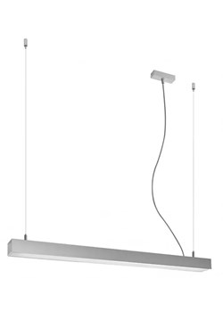 Srebrna lampa wisząca z modułem LED 4000 K - 4X EX616 D9-N56 ze sklepu Edinos.pl w kategorii Lampy wiszące - zdjęcie 172204120