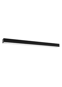Czarny liniowy plafon LED 4000 K - EX624-Pini ze sklepu Edinos.pl w kategorii Lampy sufitowe - zdjęcie 172204230