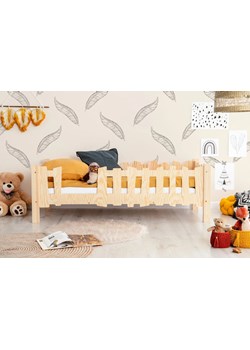 Drewniane łóżko dziecięce ze stelażem 12 rozmiarów  - Tiffi 2X ze sklepu Edinos.pl w kategorii Łóżka dziecięce - zdjęcie 172204560
