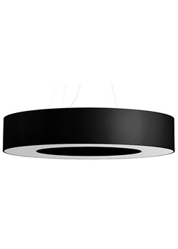 Czarny okrągły nowatorski żyrandol - EX696-Saturni ze sklepu Edinos.pl w kategorii Lampy wiszące - zdjęcie 172204621