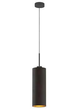 Nowoczesny zwis tuba na czarnym stelażu - EX909-Elbos - 5 kolorów ze sklepu Edinos.pl w kategorii Lampy wiszące - zdjęcie 172205090