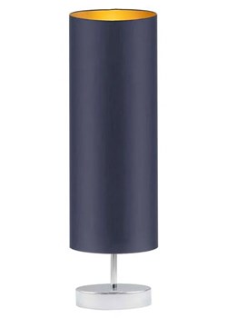 Lampka stołowa tuba na chromowanym stelażu - EX959-Sydnel - 5 kolorów ze sklepu Edinos.pl w kategorii Lampy stołowe - zdjęcie 172205393