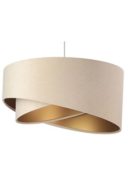 Beżowo-złota lampa wisząca glamour - EX982-Sonelo ze sklepu Edinos.pl w kategorii Lampy wiszące - zdjęcie 172205523