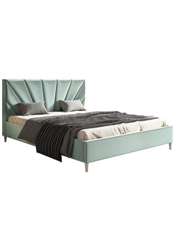 Dwuosobowe łóżko tapicerowane 180x200 Marina - 36 kolorów ze sklepu Edinos.pl w kategorii Łóżka i materace - zdjęcie 172208331