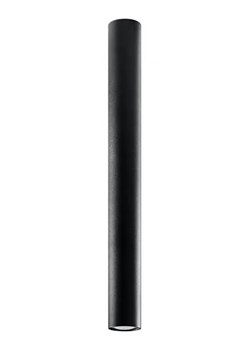 Czarny loftowy metalowy plafon tuba - S246-Lagor ze sklepu Edinos.pl w kategorii Lampy sufitowe - zdjęcie 172208560