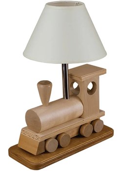 Drewniana lampka dziecięca lokomotywa - S189-Skarlet ze sklepu Edinos.pl w kategorii Lampy dziecięce - zdjęcie 172208604