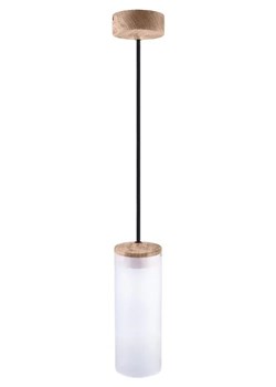 Czarna lampa wisząca tuba pojedyncza - S236-Pavla ze sklepu Edinos.pl w kategorii Lampy wiszące - zdjęcie 172208863