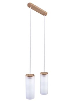 Biała podwójna lampa wisząca tuba loftowa - S237-Pavla ze sklepu Edinos.pl w kategorii Lampy wiszące - zdjęcie 172208864