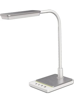 Biała nowoczesna lampka biurowa dotykowa - S256-Sabita ze sklepu Edinos.pl w kategorii Lampy stołowe - zdjęcie 172209124