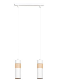 Biała nowoczesna lampa nad stół - D102 L3-Z98 - id: 19758 - marki Lumes - 172209610 Biała nowoczesna lampa nad stół - D102 L3-Z98 ze sklepu Edinos.pl w kategorii Lampy wiszące - zdjęcie 172209610