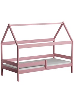 Różowe łóżko domek do pokoju dziecięcego - Petit 3X 160x80 cm ze sklepu Edinos.pl w kategorii Łóżka dziecięce - zdjęcie 172212781