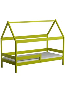 Zielone łóżko przypominające domek - Petit 3X 190x80 cm ze sklepu Edinos.pl w kategorii Łóżka dziecięce - zdjęcie 172212933