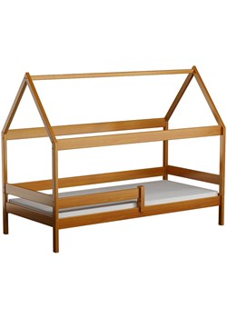 Łóżko domek z drewna sosnowego, olcha - Petit 3X 190x90 cm ze sklepu Edinos.pl w kategorii Łóżka dziecięce - zdjęcie 172212952