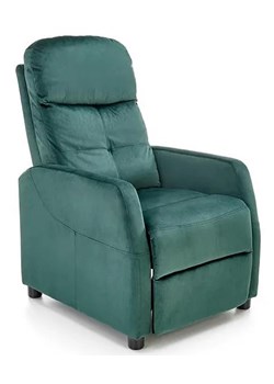 Zielony rozkładany fotel wypoczynkowy - Amigos 3X ze sklepu Edinos.pl w kategorii Fotele - zdjęcie 172214424