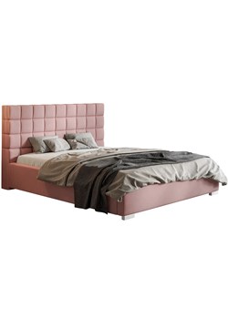 Łóżko tapicerowane 160x200 Salerno 4X - 36 kolorów ze sklepu Edinos.pl w kategorii Łóżka i materace - zdjęcie 172216092