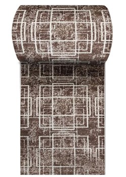 Brązowy chodnik dywanowy na metry - Bitos ze sklepu Edinos.pl w kategorii Dywany - zdjęcie 172216624