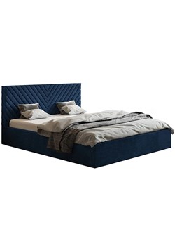 Tapicerowane łóżko 160x200 Nuvell 4X - 36 kolorów ze sklepu Edinos.pl w kategorii Łóżka i materace - zdjęcie 172216983