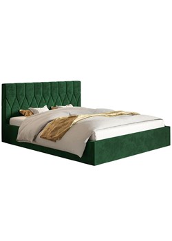 Tapicerowane łóżko 120x200 Mallon 3X - 36 kolorów ze sklepu Edinos.pl w kategorii Łóżka i materace - zdjęcie 172217042