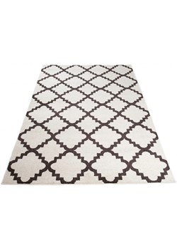Kremowy dywan w marokański wzór - Mistic 5X ze sklepu Edinos.pl w kategorii Dywany - zdjęcie 172217932