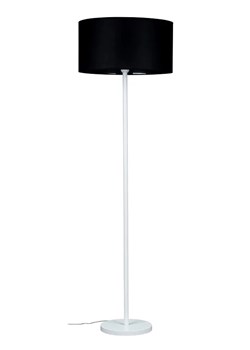 Czarno-biała nowoczesna lampa stojąca - A27-Hoka ze sklepu Edinos.pl w kategorii Lampy podłogowe - zdjęcie 172218210
