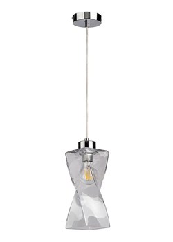 Lampa wisząca ze szklanym kloszem transparentna - A79-Keva ze sklepu Edinos.pl w kategorii Lampy wiszące - zdjęcie 172218801