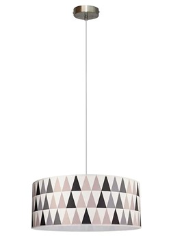 Lampa wisząca z kolorowym abażurem - A90-Abaca ze sklepu Edinos.pl w kategorii Lampy wiszące - zdjęcie 172218813