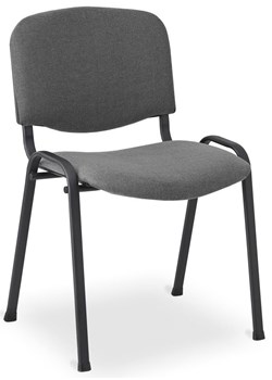 Szare metalowe krzesło konferencyjne - Hoster 3X ze sklepu Edinos.pl w kategorii Krzesła - zdjęcie 172220183