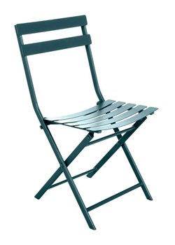 Morskie stalowe krzesło balkonowe, ogrodowe - Tuvo 3X ze sklepu Edinos.pl w kategorii Krzesła ogrodowe - zdjęcie 172220493