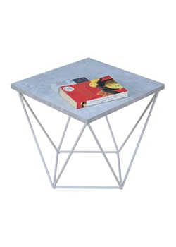 Minimalistyczny stolik kawowy beton + biały - Galapi 5X ze sklepu Edinos.pl w kategorii Stoliki kawowe - zdjęcie 172222022