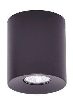 Czarny plafon sufitowy walec spot - A215-Avas ze sklepu Edinos.pl w kategorii Lampy sufitowe - zdjęcie 172222180