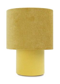 Musztardowa lampka nocna welurowa 2X A339 R8-A25 ze sklepu Edinos.pl w kategorii Lampy stołowe - zdjęcie 172223524