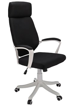 Czarny nowoczesny fotel obrotowy biurowy - Dawo ze sklepu Edinos.pl w kategorii Krzesła do biurka - zdjęcie 172223552