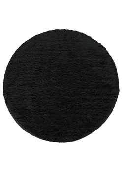 Czarny nowoczesny dywan koło shaggy - Moxi ze sklepu Edinos.pl w kategorii Dywany - zdjęcie 172224080