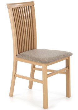 Klasyczne tapicerowane krzesło drewniane dąb artisan - Mako 4X ze sklepu Edinos.pl w kategorii Krzesła - zdjęcie 172224723