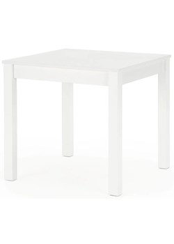 Biały kwadratowy stół kuchenny 80x80 cm - Bozi ze sklepu Edinos.pl w kategorii Stoły - zdjęcie 172224993