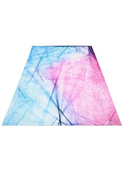 Różowo-niebieski dywan nowoczesny - Valano 4X ze sklepu Edinos.pl w kategorii Dywany - zdjęcie 172225082