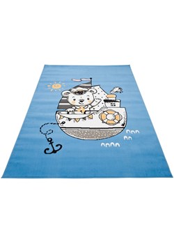 Niebieski dywan z żeglującym misiem - Jomi 11X ze sklepu Edinos.pl w kategorii Dywany - zdjęcie 172226241