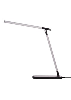 Czarno-srebrna lampka biurkowa LED - A362-Erpa ze sklepu Edinos.pl w kategorii Lampy stołowe - zdjęcie 172226474