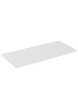 Biały prostokątny blat do szafki umywalkowej 100 cm - Dione 6X ze sklepu Edinos.pl w kategorii Szafki i regały łazienkowe - zdjęcie 172226604