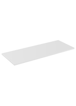Biały długi blat do szafki umywalkowej 120 cm - Dione 6X ze sklepu Edinos.pl w kategorii Szafki i regały łazienkowe - zdjęcie 172226610