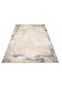 Kremowy prostokątny dywan w nowoczesny wzór - Himi 4X ze sklepu Edinos.pl w kategorii Dywany - zdjęcie 172226884